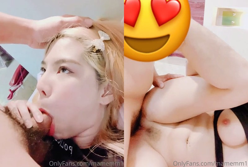 mamemm1 น้องมีมี่ Onlyfans คลิปเต็มเย็ดน้ำแตก วัยรุ่นขาวหมวยน่ารัก จับผัวโม๊กควยอย่างเด็ด เจอซอยเข้าปากเน้นๆ