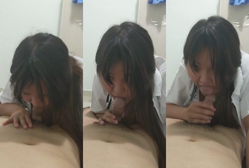 Innocent Amateur Dtudent 18 Year old Blowjob Pinay น้องมาย สาวมหาลัยที่กำลังเป็นข่าว (เสียงไทย) ชัดม