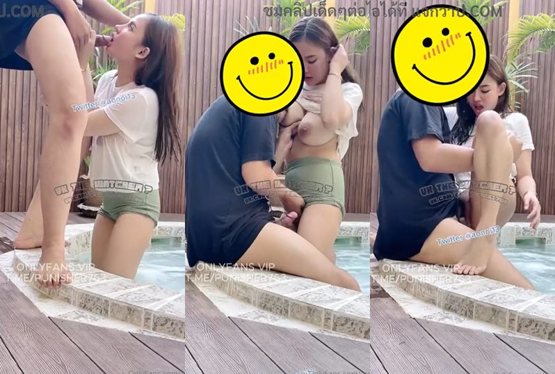 jeenzen Khi Nong Som đến biệt thự bên hồ bơi với bạn gái, cô ấy muốn làm tình và làm nội dung gay cấn như các kênh khác.