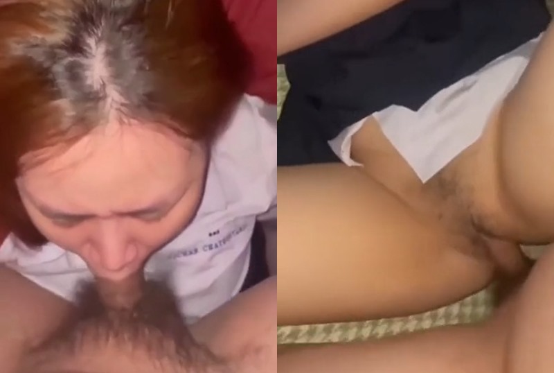 Porn clip: Student in uniform gets fucked really hard, this job is so damn hot, don't know where this leaked from.