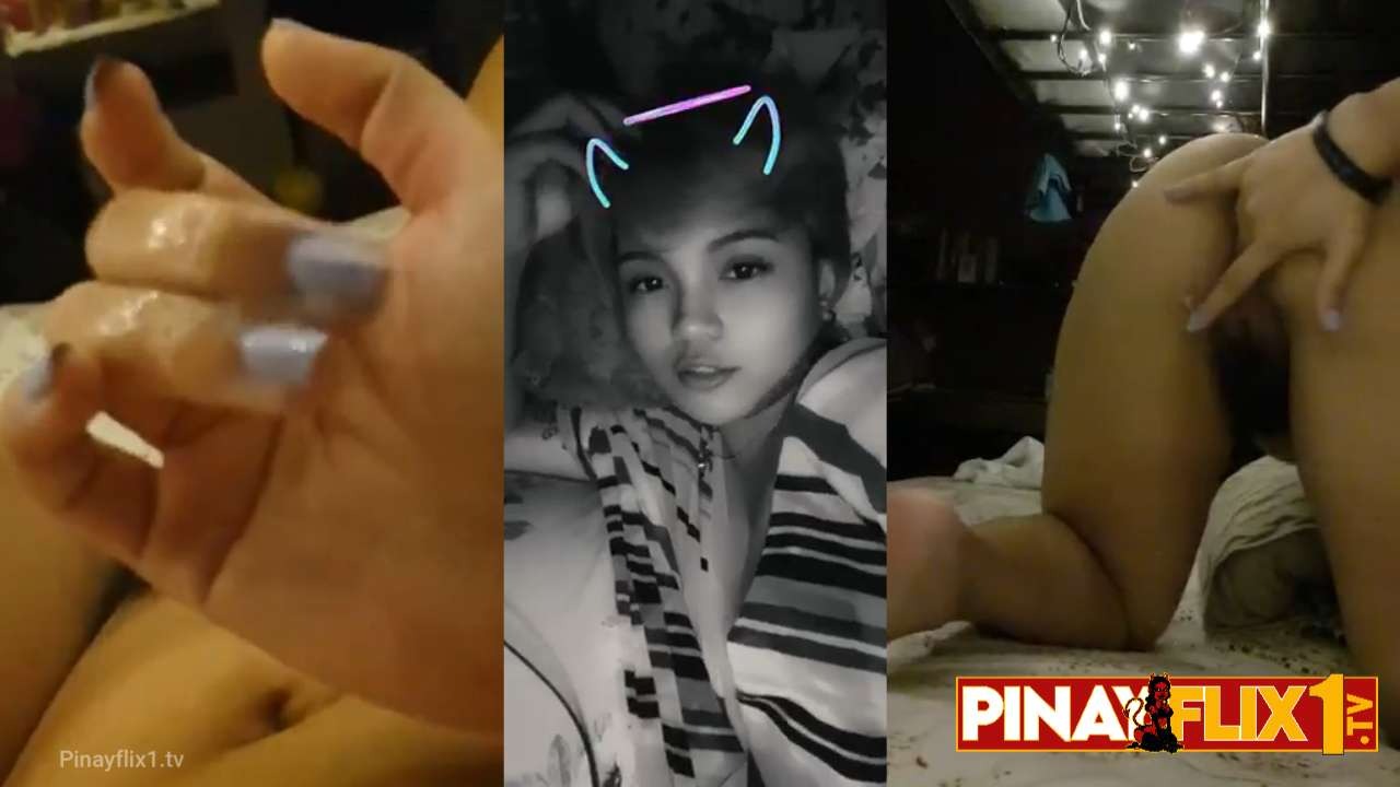 นิ้วของจิเลียนโดนเปียกด้วยน้ำหอม