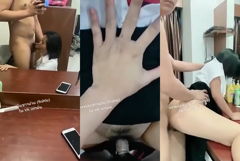 น้องปลา นักศึกษารับงานเย็ด ขายหีแลกค่าเทอม จัดเต็มอมสดxxx ก่อนโดนซอยหีคาชุดนักศึกษา