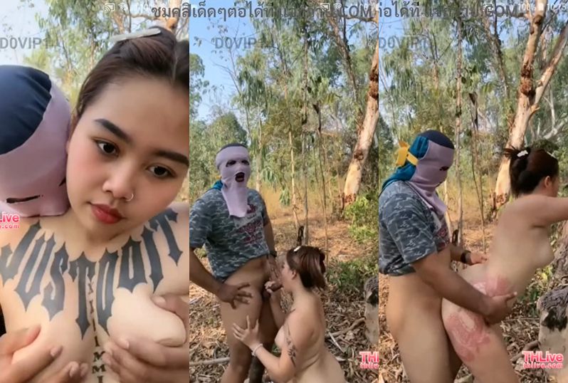 KHIMMY THLIVE ไลฟ์สดให้ชาวสวนเย็ดสาวอวบในสวนหลังบ้าน ขายทุเรียนเลยต้องมาเย็ดโชว์หาเงินเพิ่ม