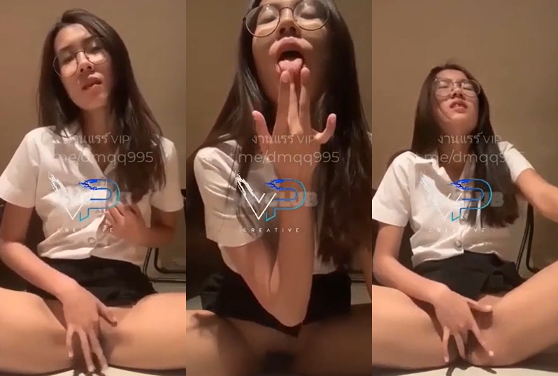 นักศึกษาชั้นปีหนึ่งจากมหาวิทยาลัยเรศวรถูกคัดจากกล้องถ่ายภาพในท่าทางที่ไม่เหมาะสมก็เริ่มหลุดและส่งเสียงร้องครางเสียวๆขึ้นมา